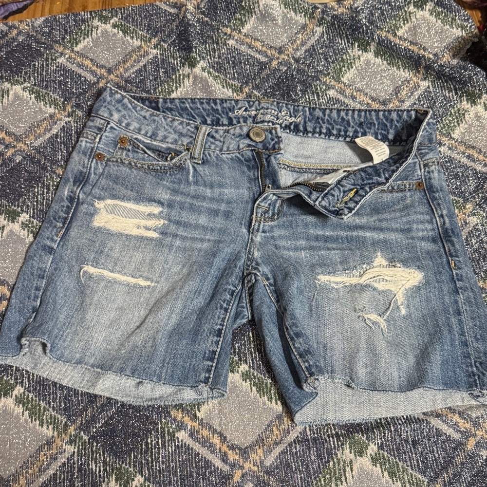 Stylish Blue Denim Shorts